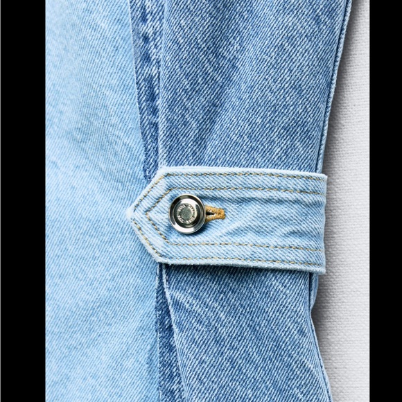 PATCHWORK Z1975 DENIM MINI DRESS - Picture 13 of 16